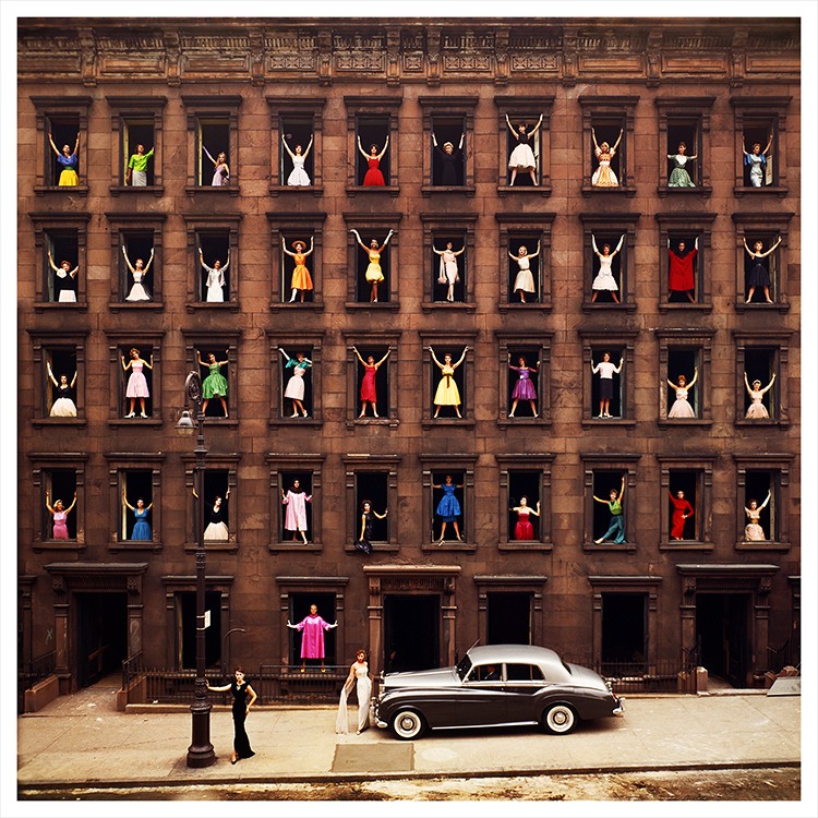 Girls in the windows by Ormond Gigli.